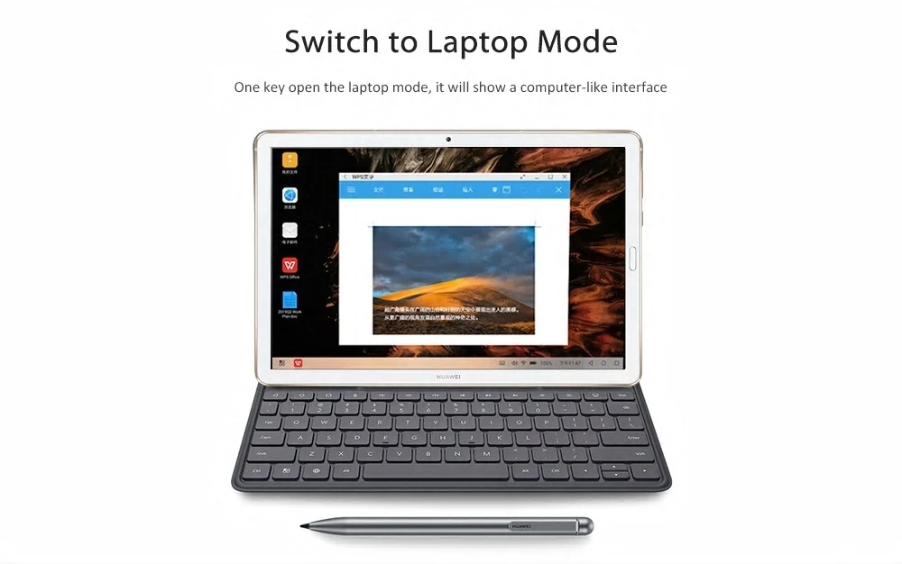 Huawei Mediapad M6 планшетный ПК Kirin 980 Восьмиядерный 4 Гб ОЗУ 64 Гб ПЗУ 10,8 дюймов 2560*1600 ips Android 9,0 двойной WiFi BT 5,0