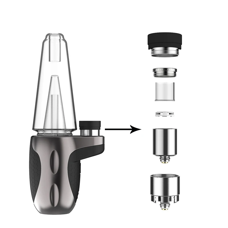 Модернизированное электронное Hookah Dabcool W2 набор для курения 1500 мАч IPX4