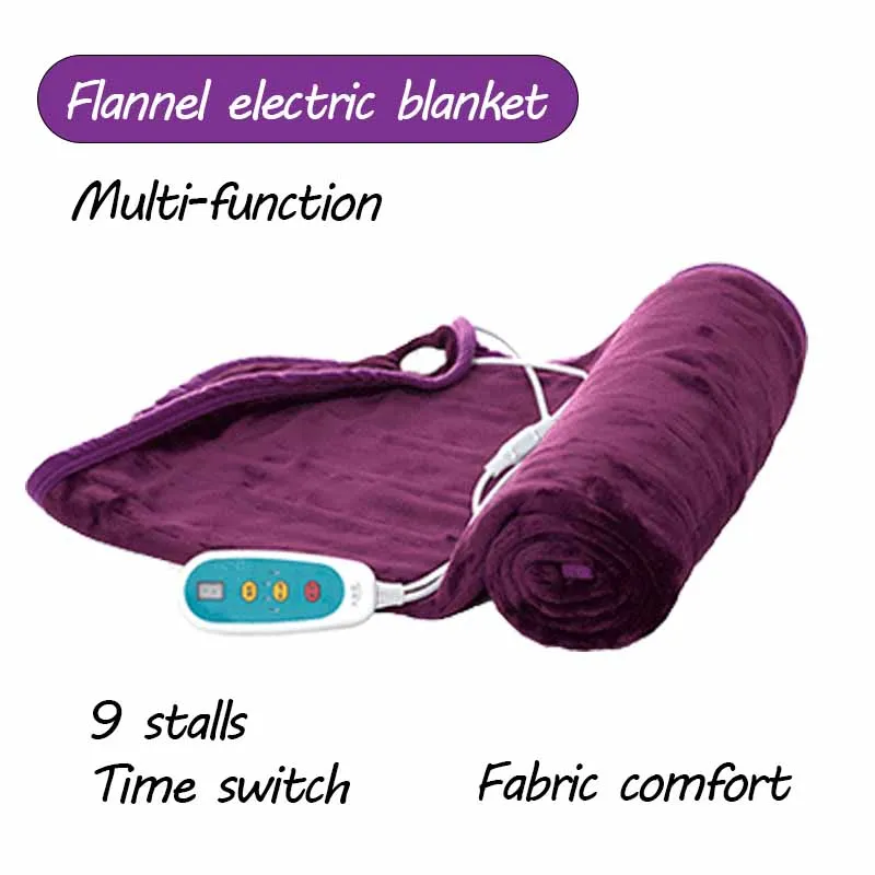 Автоматическое электрическое нагревательное одеяло с термостатом двойной