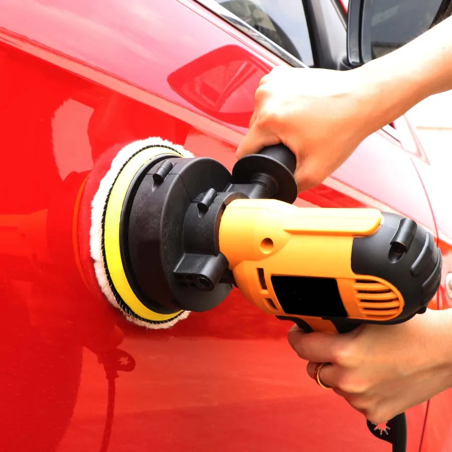 Electric Car Polisher Machine 220V Auto Polishing Adjustable Speed Sanding Waxing Tools Accessories Powewr | Инструменты