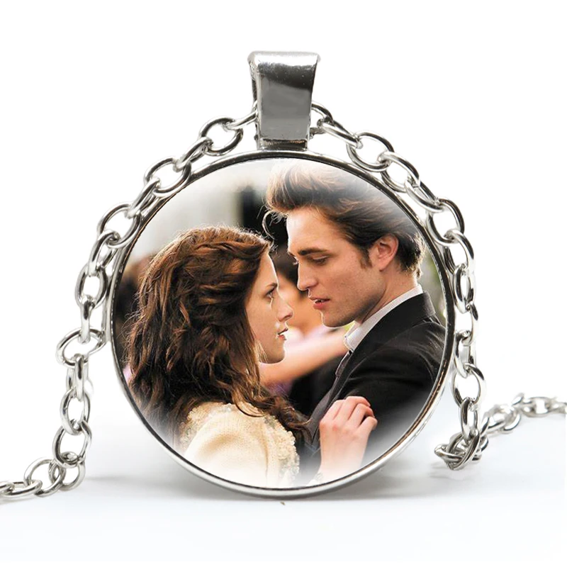 Подвеска из фильма Сумерки ожерелье кабошона с персонажем Эдварда Джейкоба