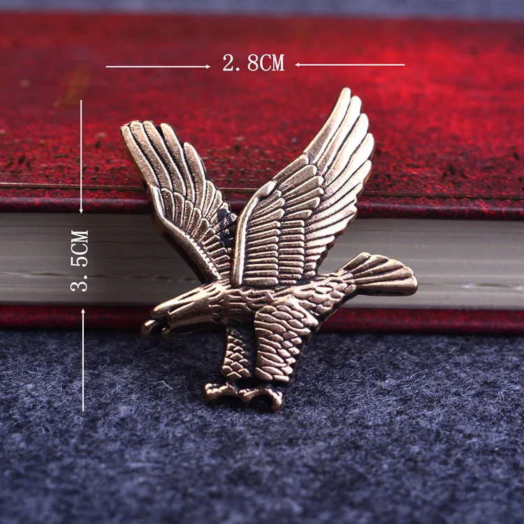 Я Remiel стиль Новинка В стиле ретро С металлическим золотым Орел Птица Броши Для