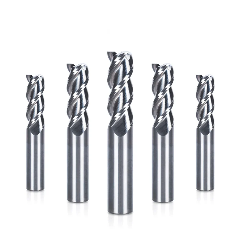 UCHEER 1 шт. CED1-20mm Концевая фреза для алюминия с ЧПУ фреза твердая карбидная Вольфрамовая сталь фрезы машина