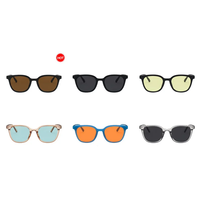 

AKAgafas Square Sunglasses Women Small Frame Sunglasses Women Brand Designer Eyewear Retro Sun Glasses Women Hip-Hop Men Okulary