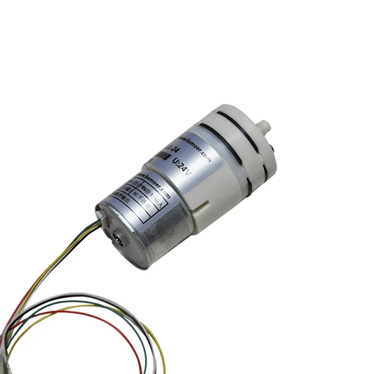 Миниатюрный диафрагменный вакуумный насос KVP04 12/24 в с бесщеточным Мотором