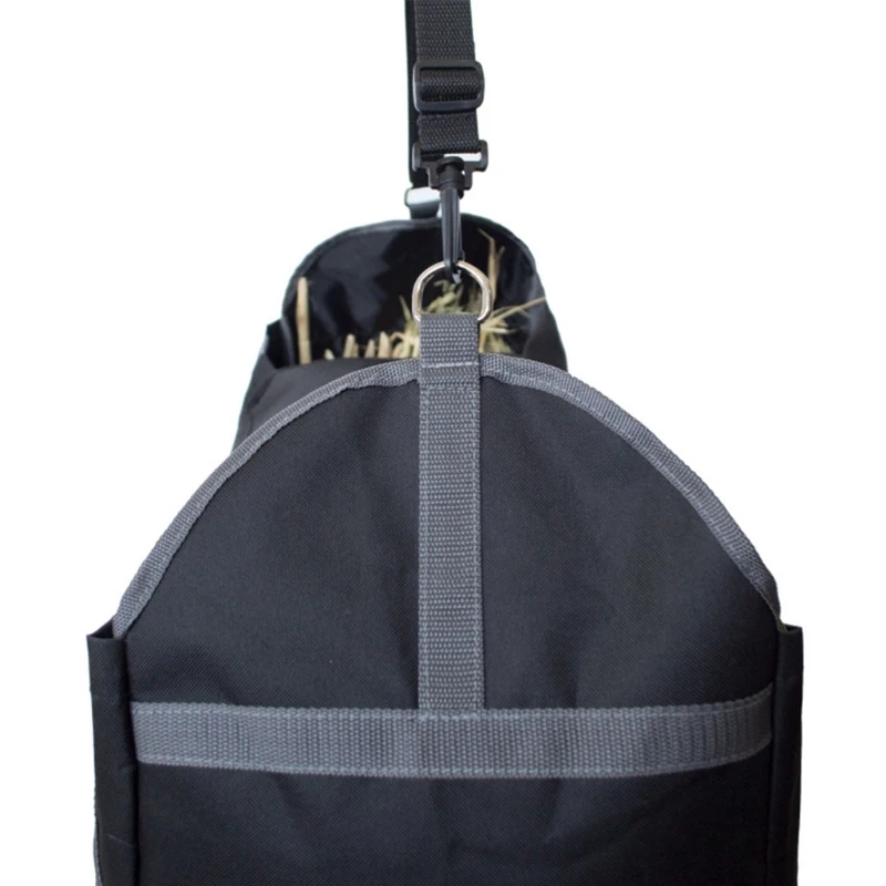 

Hay Weed Storage Bag Horse Grass Bag Cobweb Grid Net Weaving Garden Food Feeder Holds H051