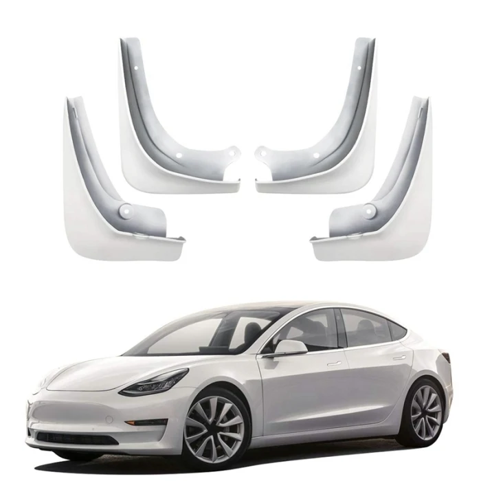 1 компл. Автомобильные Брызговики брызговики крылья для Tesla модель 3 с крепежными винтами OE88