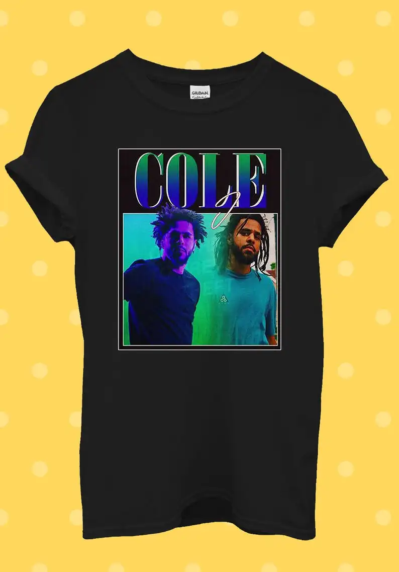 

J Cole Rap Pop Singer Funny T Shirt Men Women Unisex Baggy Boyfriend Shirt 3d T Shirt