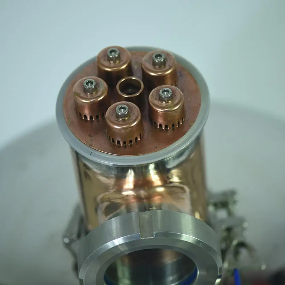 Самогонный Красный медный спиртовой дистиллятор для вина домашнего пивоварения