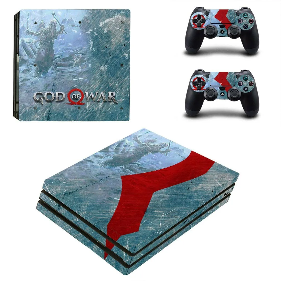 PS4 Pro God Of War sticker s PS 4 Play station наклейка для кожи Pegatinas playstation консоль и контроллер |