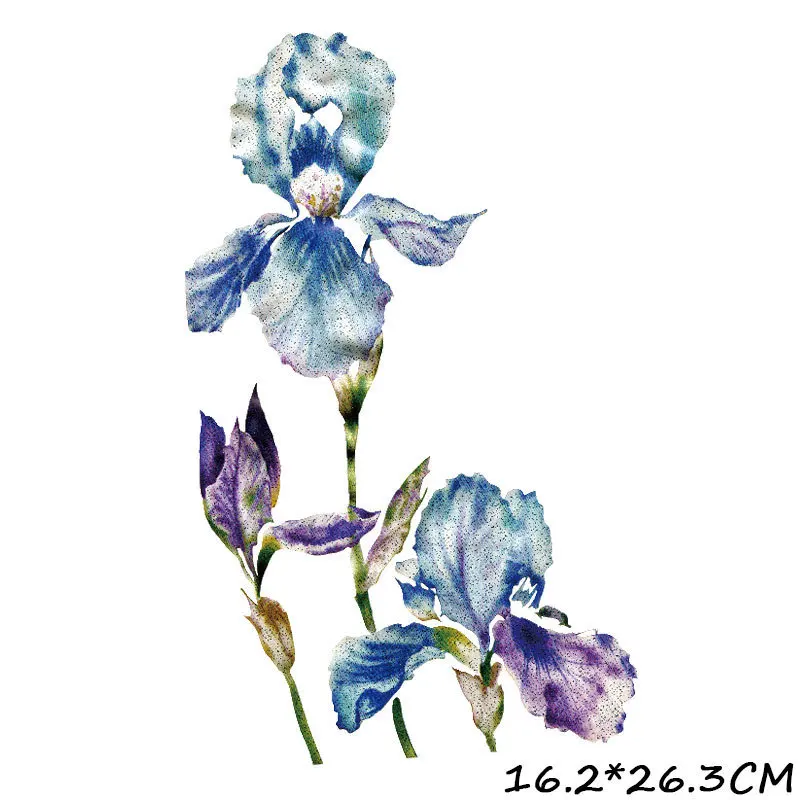 Термоклейкие нашивки на одежду термоклейкие с красивыми полосками лотоса