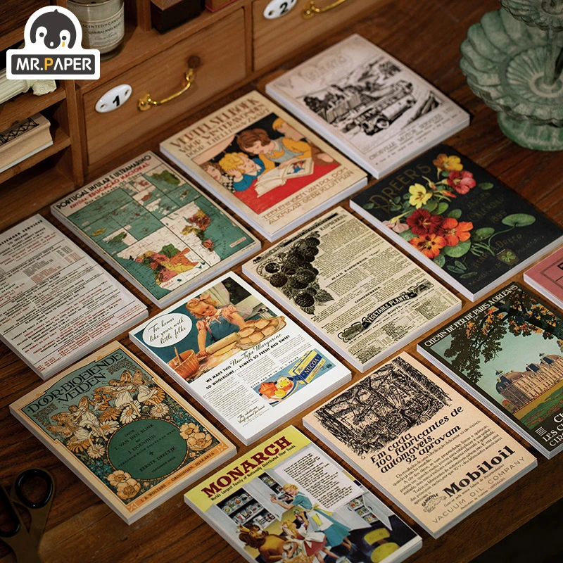 Mr.paper 60 шт. карточка для записи во время путешествий скрапбукинга/создания