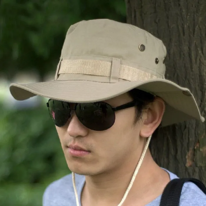 Шляпа ведро для охоты рыбалки на открытом воздухе широкая Кепка с полями в стиле