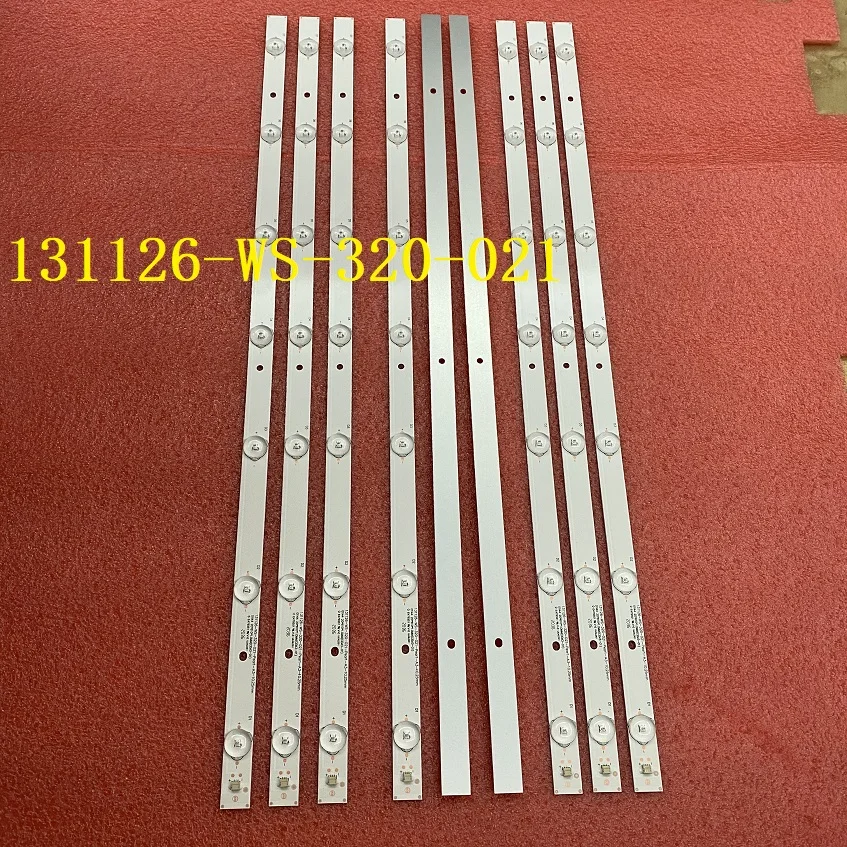 15 шт./лот светодиодная подсветка для фотоаппарата Panasonic Φ V320HWSD06 | Лампы и