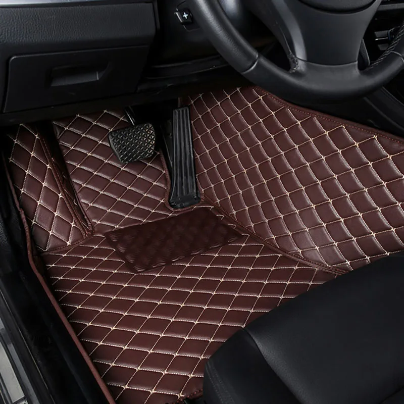 

kalaisike 1 Pcs Custom car floor mats for Smart all models forfour fortwo car styling accessories auto floor mat