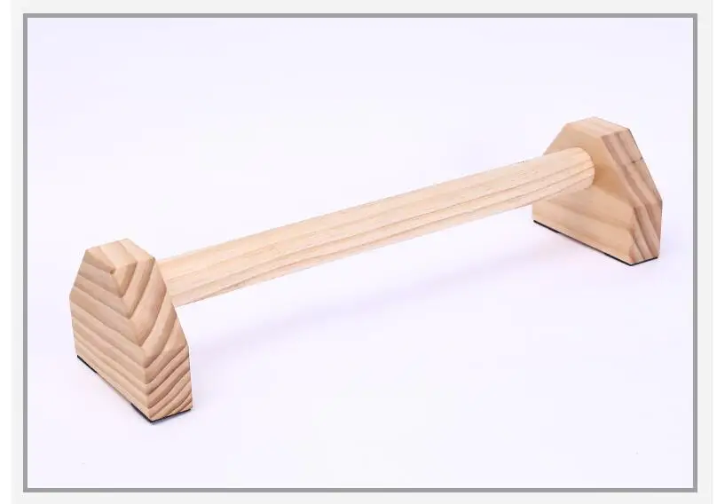 

40cm Fitness Push-ups Gymnasium Exercise Training Chest H-shaped Wooden Calisthenics Handstand Parallel Rod Double rod