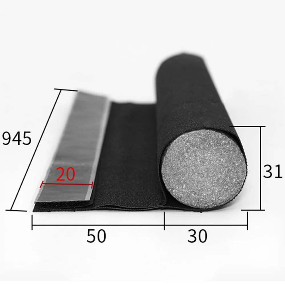 

Pearl cotton Seal Strip Oxford cloth Door Blocker Seal Soundproof Under