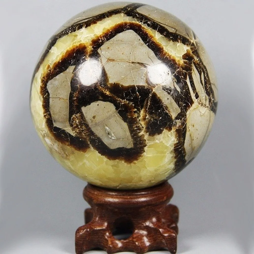 

1000g Rare Natural Septarian Dragon Crystal Gem Geode Mineral Specimens