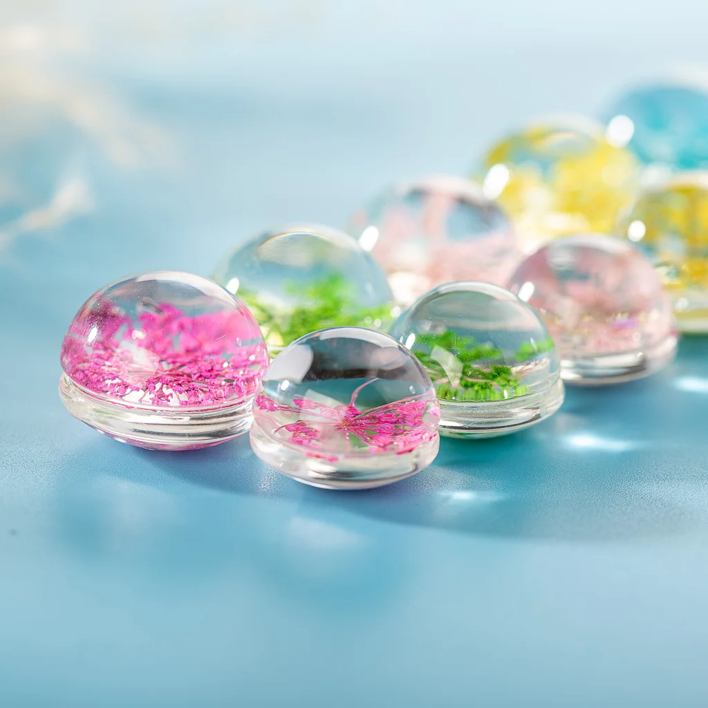 15 18 мм 5 шт ручной работы цветок стеклянные бусины набор для DIY серьги браслет