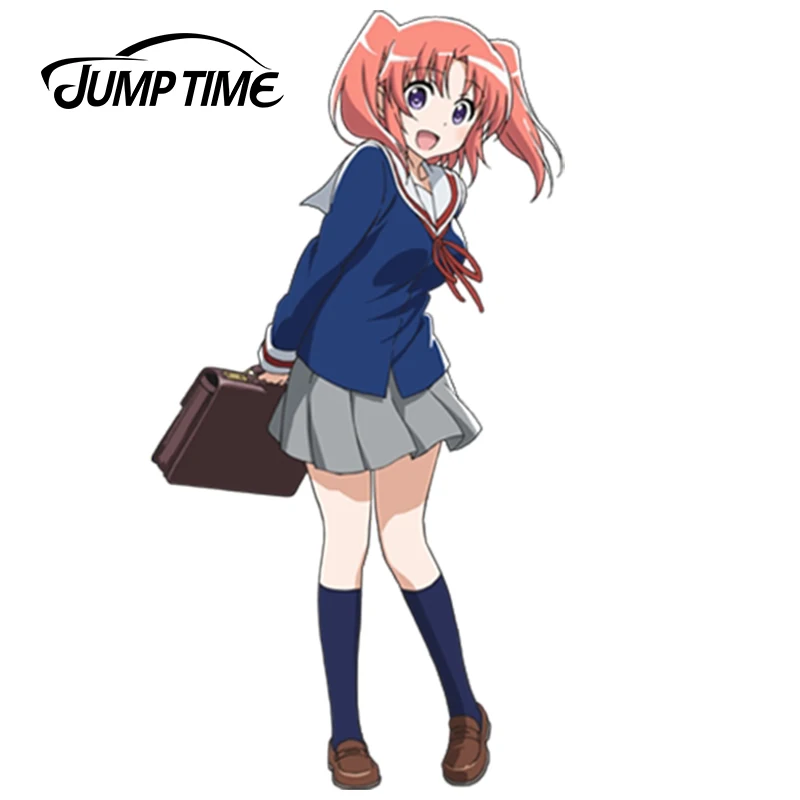 JumpTime 13 см x 6 7 пикантные школьная униформа для девочек Yonomori Kobeni аниме винил JDM