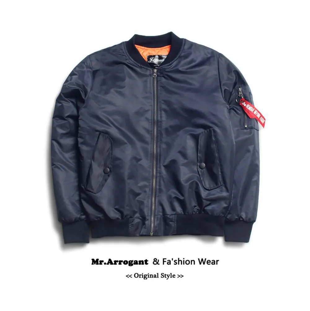 Из серии &quotсделай сам&quot изображение логотипа текст ВВС США пилот Мужская куртка