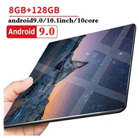 10 inch 4g phone call tablets 10core 10 1 inch ips 1280800 tab 8gb ram 128gb rom android10 0 tablet pc gps pc gamer gaming