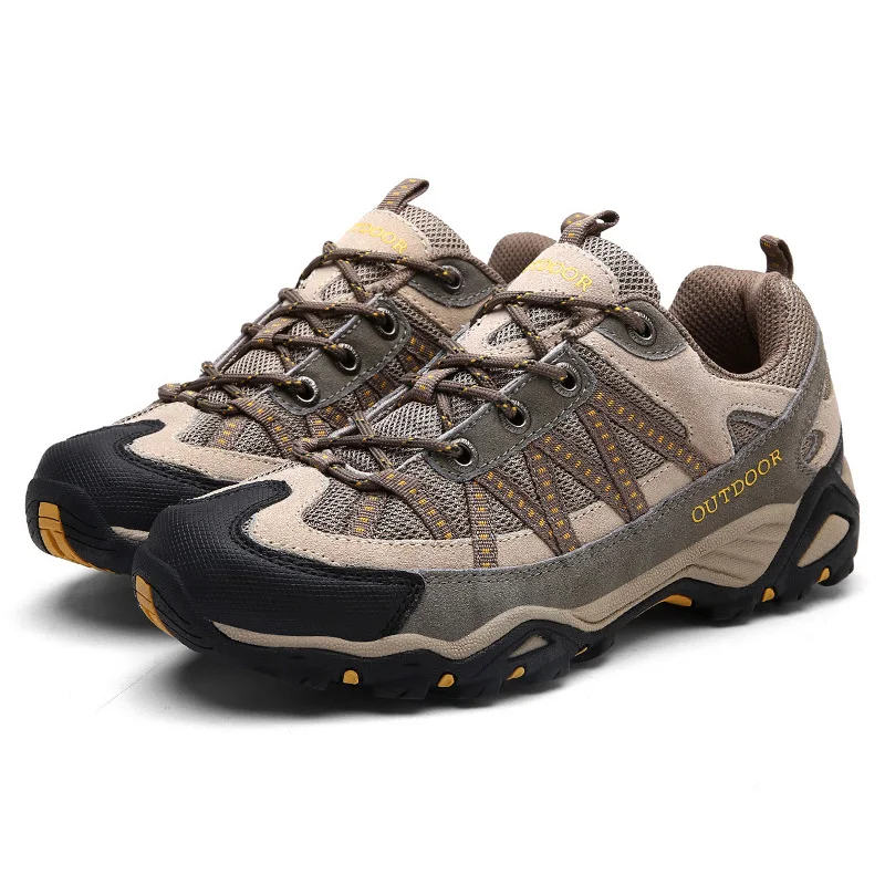 

Мужские износостойкие походные кроссовки MD, сетчатые дышащие Нескользящие женские кроссовки, уличные кроссовки, теплая обувь, Размеры 35-46 для весны и осени