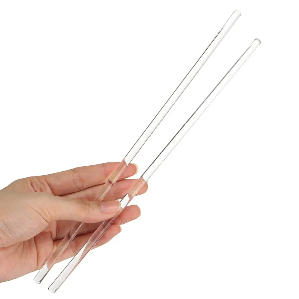 

Glass Stirring Rod 200-300MM Tetrafluoro Polyethylene Agitate Stick Corrosion Resistant Laboratory Universal Stirring Tool