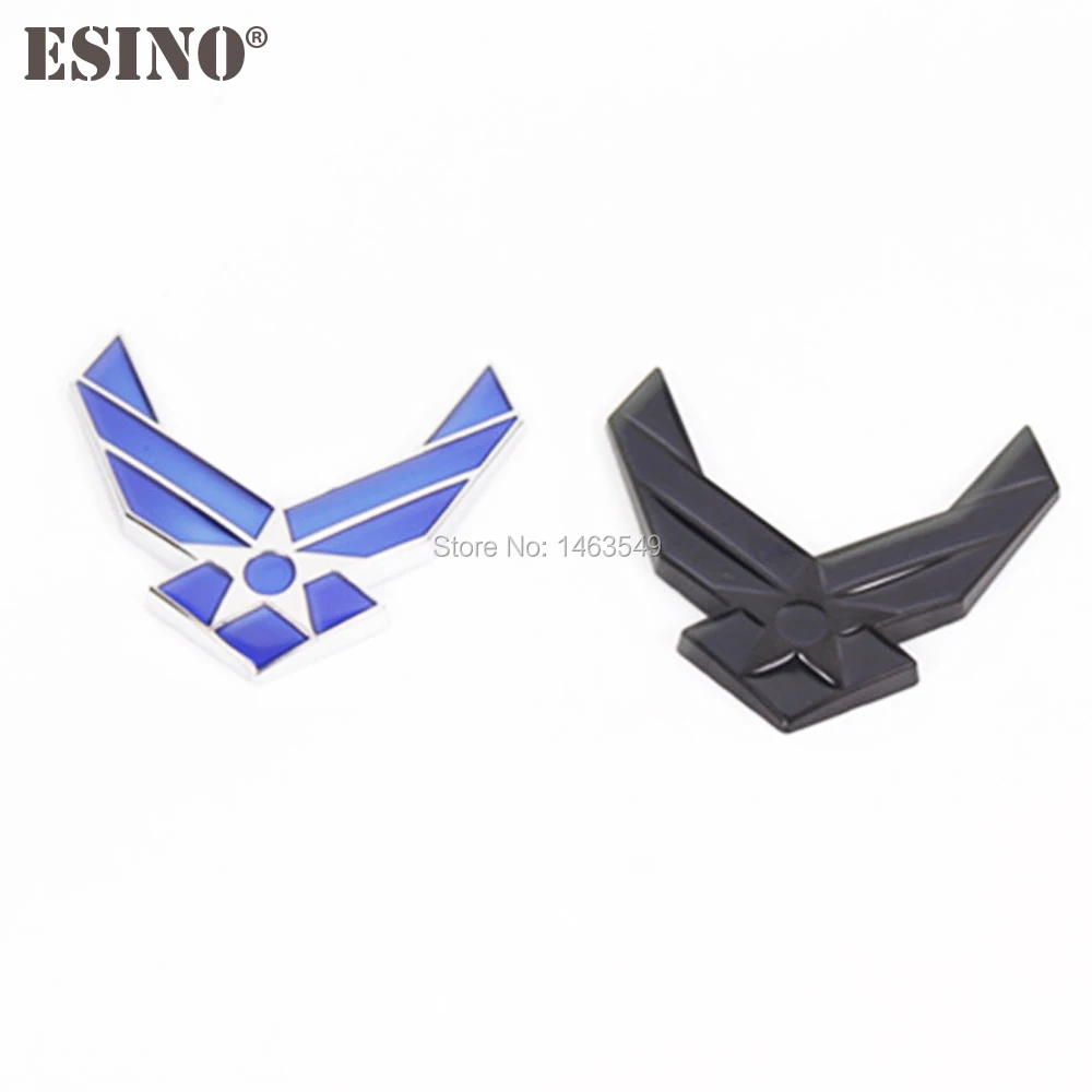 Новинка Стайлинг автомобиля USAF США военно воздушные силы 3D металлическая