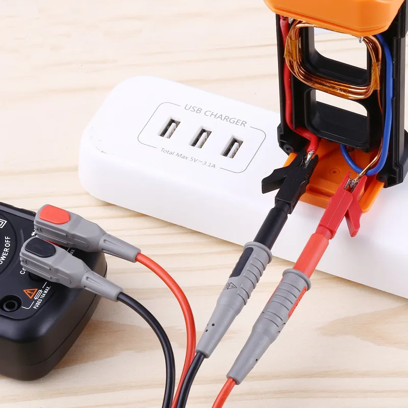 8 шт. Универсальный зонд тестовые наконечники для мультиметра игольчатый