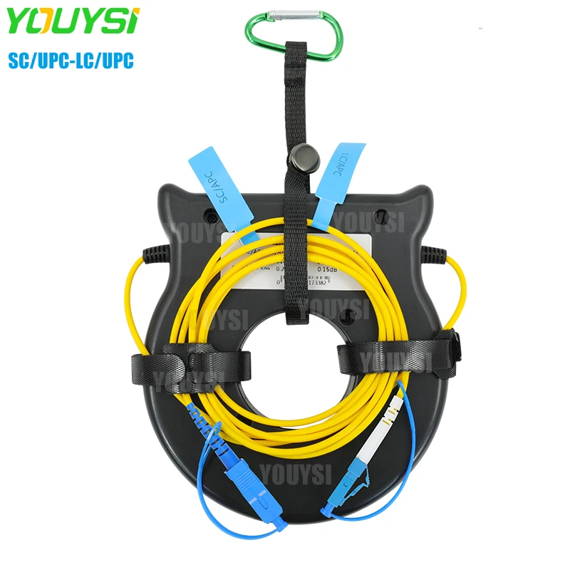 

SC/UPC-LC/UPC OTDR волоконный пусковой кабель коробка 150 м/300 м/500 м/1 км SM 9/1310 мкм волоконные кольца OTDR SM/Нм волоконный тестер