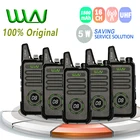 Портативная мини-рация WLN KD-C1 Plus, 5 Вт, 16 каналов, UHF 400-470 МГц, для трансивера Baofeng UV 5R, 5 шт.