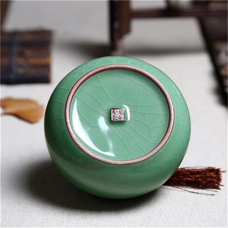 1 шт. Ретро Стиль керамики канистра Чай сахар специи банку хранения фарфоровые