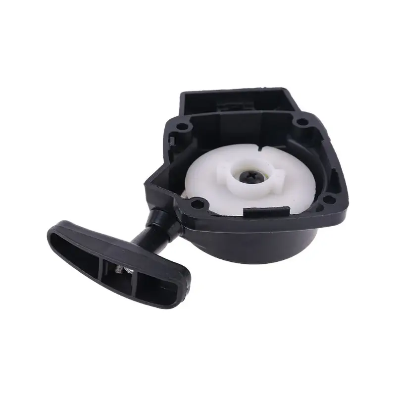 Free Shipping 1Set 26CC 1E34F Brush Cutter Grass Hedge Trimmer Starter with Pulley Plate Replacement for Mitsubish CG260 BC260 |