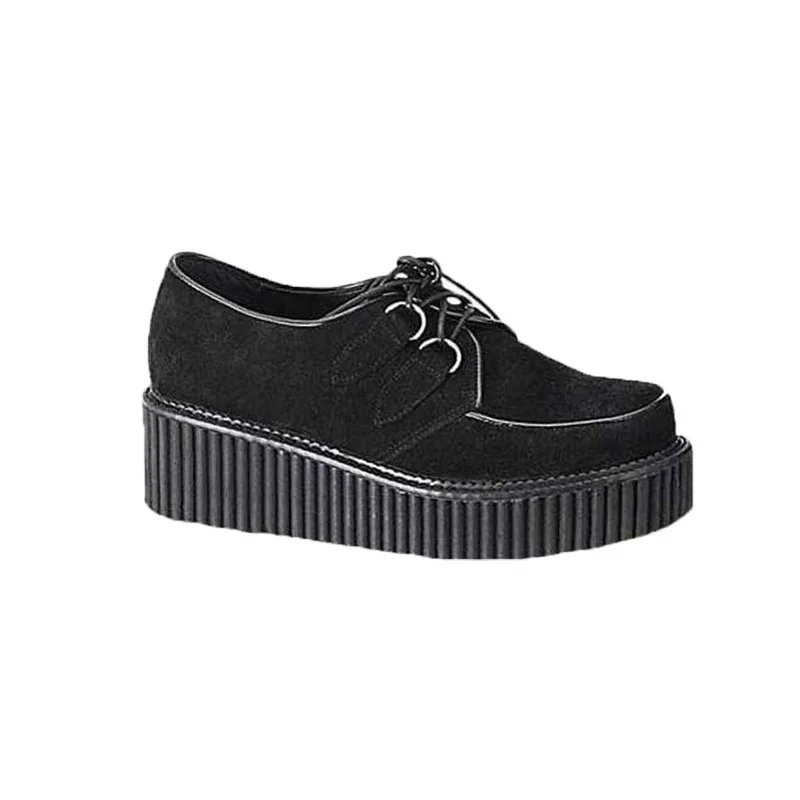 

2021 Fashion Creepers Flats Women Punk Platform Shoes Woman Zebra Pattern Suede Flat Shoes Women Casual Shoes Zapatos De Mujer