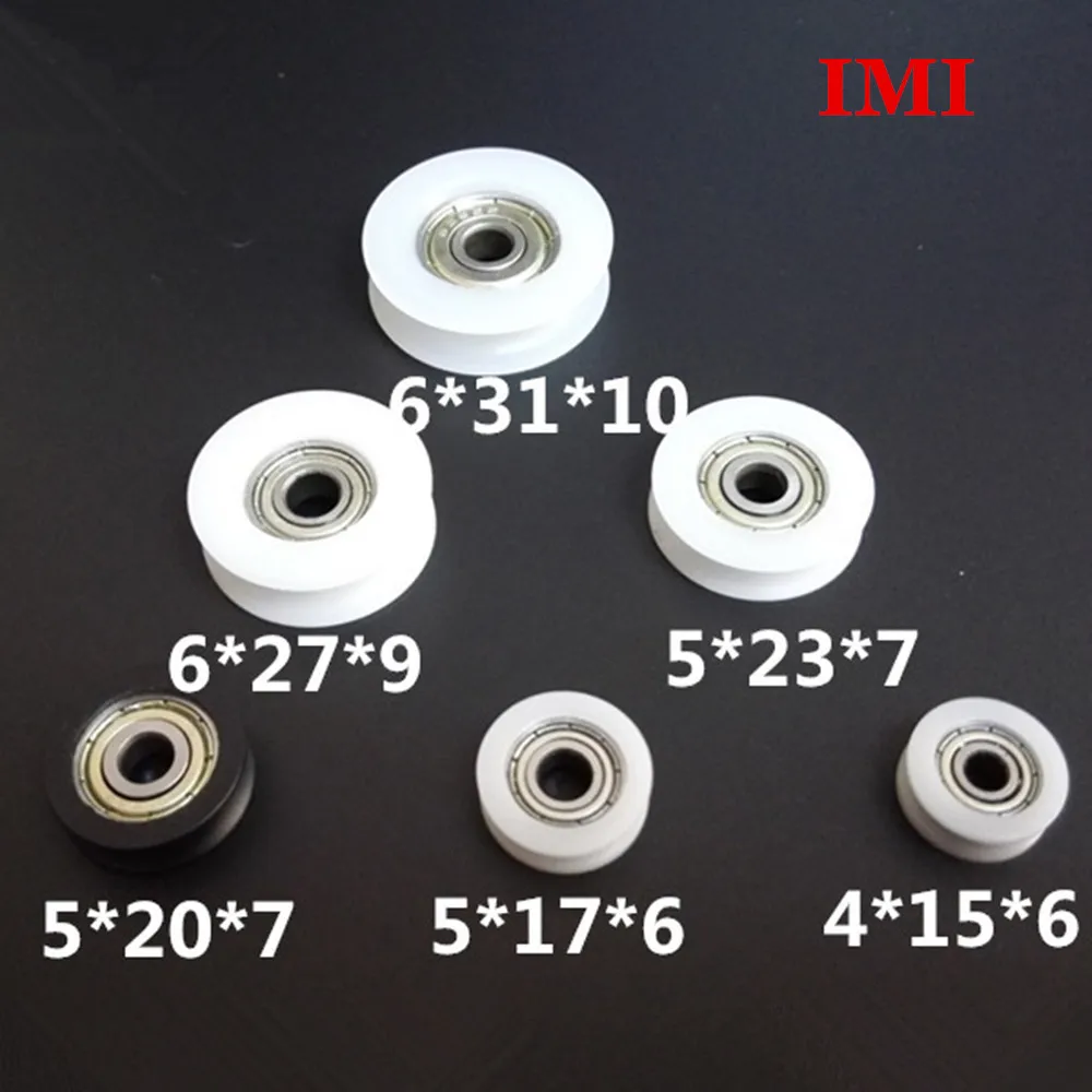 1 шт. пластиковые шкивы с подшипниками для раздвижных дверей |