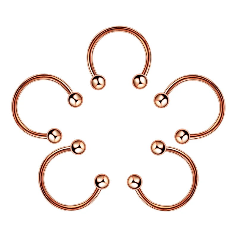 Серьга для пирсинга из титана ювелирное изделие перегородки имитации козелка и