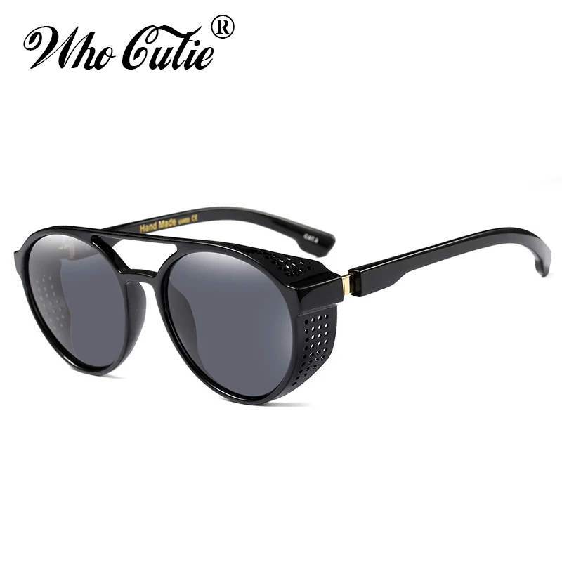Очки WHO CUTIE мужские солнцезащитные брендовые дизайнерские очки в готической
