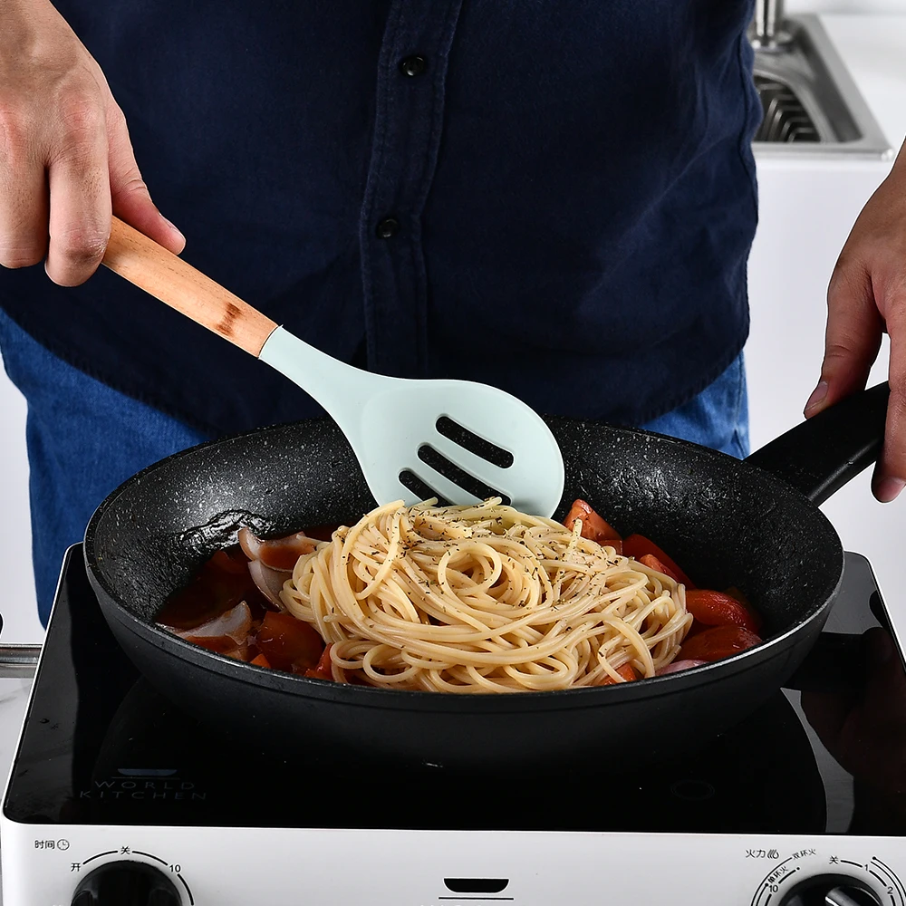 

9/11pcs Silicone Cooking Utensils Set Heat Resistant Silicone Kitchenware Non-Stick Cooking Tools Set with Storage Box