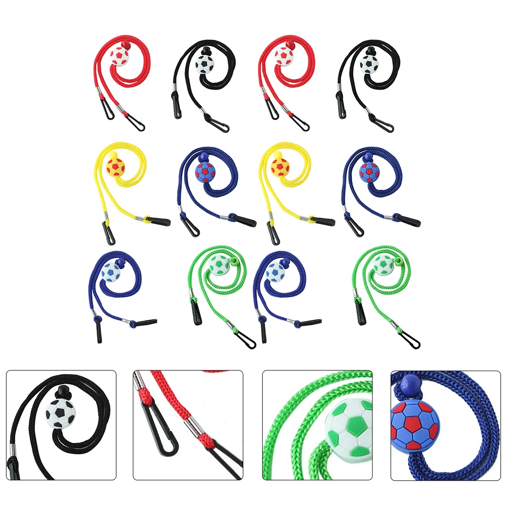 

12pcs Nylon Glasses Chain Useful Hanging Chain Adorable Non-skid Glasses Rope