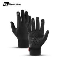 touch screen windproof outdoor sport gloves men women winter glove fleece thermal warm running gloves anti slip cycling gloves