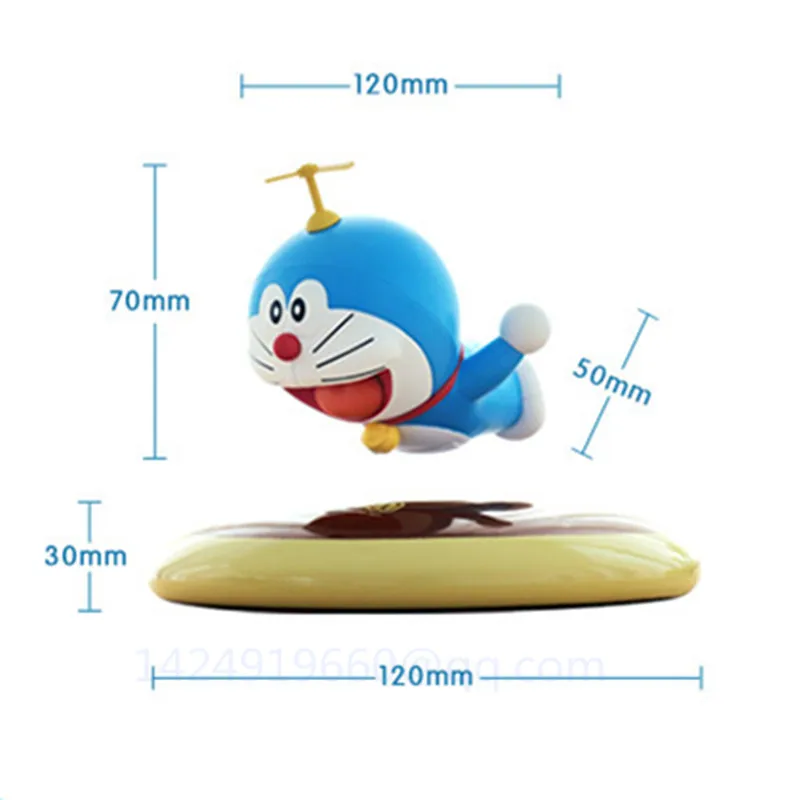 

Electromagnetic Levitation Doraemon Creativity Maglev Nobita Nobi s friend Birthday Gift PVC Action Collectible Model Toy R123