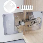 Набор петель для кухонных шкафов, комплект для ремонта боковых панелей шкафов и дверей шкафов