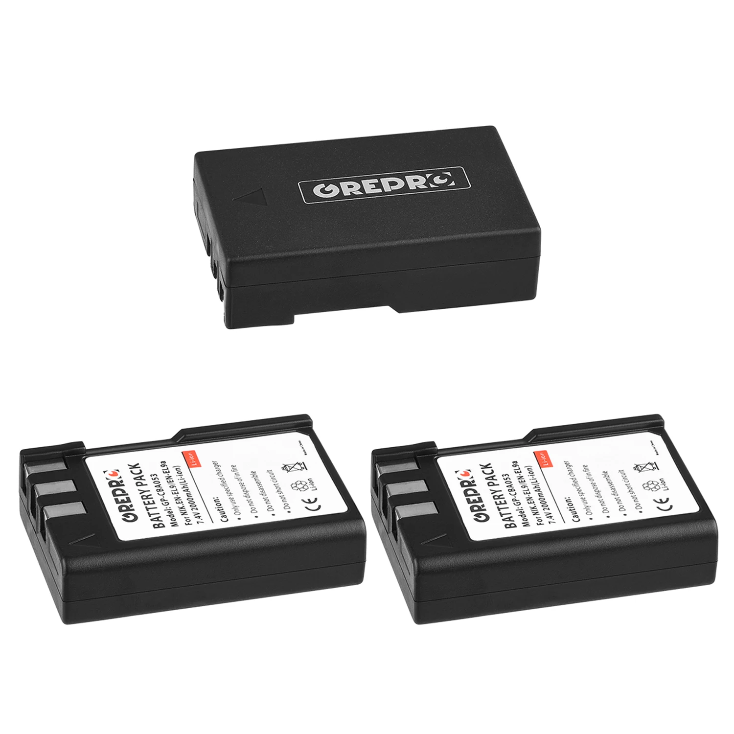 2000mAh EN-EL9 EN-EL9A Battery and EN EL9 EL9A Charger with Type-c Port for Nikon D3000 D5000 D40X D40 D60 DSLR | Электроника