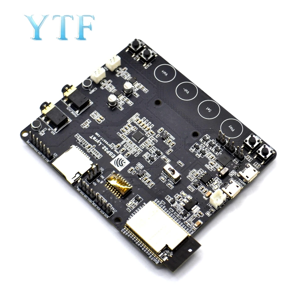 ESP32-LyraT для кнопки инструментов разработки Аудио ИС Поддержка TFT-дисплея и камеры |