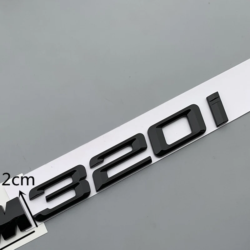 Эмблема DIY Letter M Li Number 0-8 для BMW M128i M220i M228i M318i M320Li 4M28i M520Li M640i M730i M750Li на задней двери автомобиля.