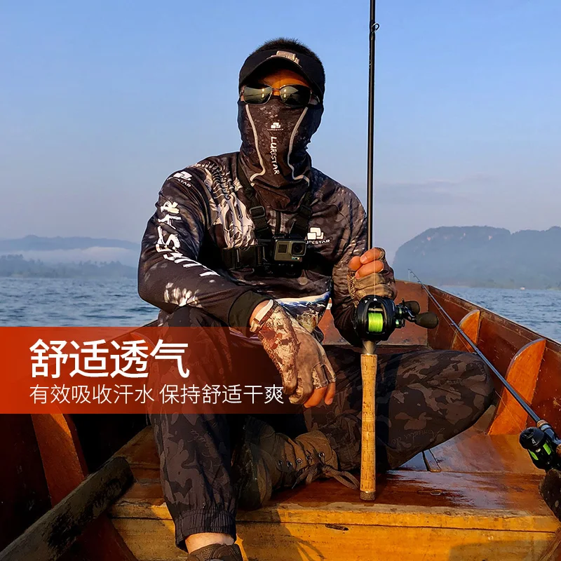 

Ice Silk Mask Head-Wear Fishing-Cap Hat Ski Outdoor Winter Fishing Accessories Uv Protection Face-Cover Windproof Wobblers