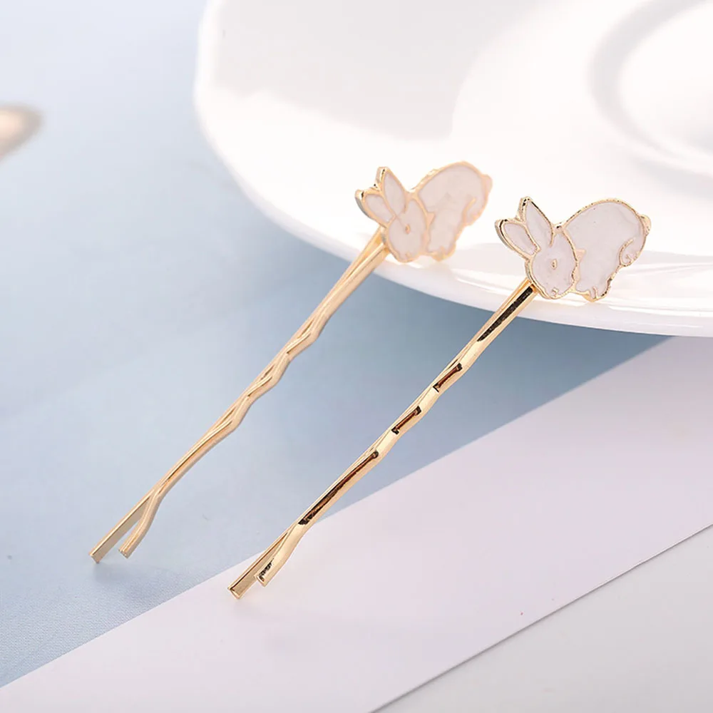 1 шт. модная женская металлическая заколка для волос милая с кошкой в виде