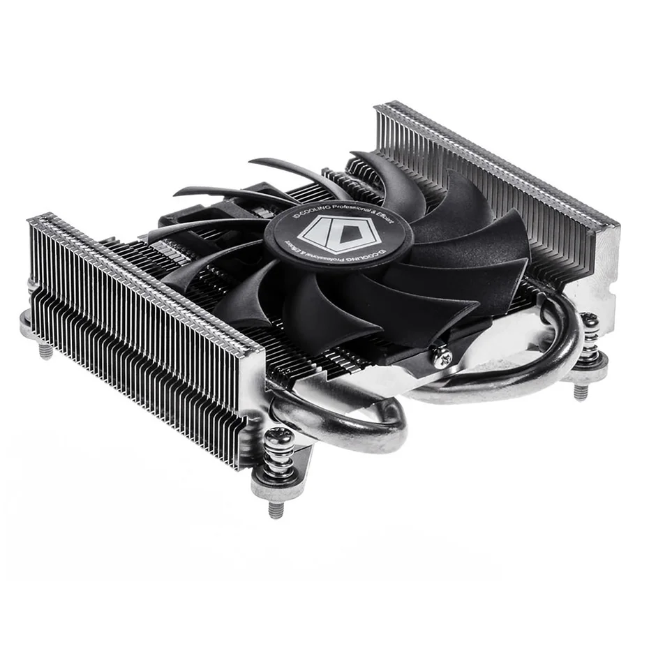 ID COOLING IS 25i 27 мм ультратонкий кулер для процессора 2 heatpipe AIO HTPC 1U мини чехол