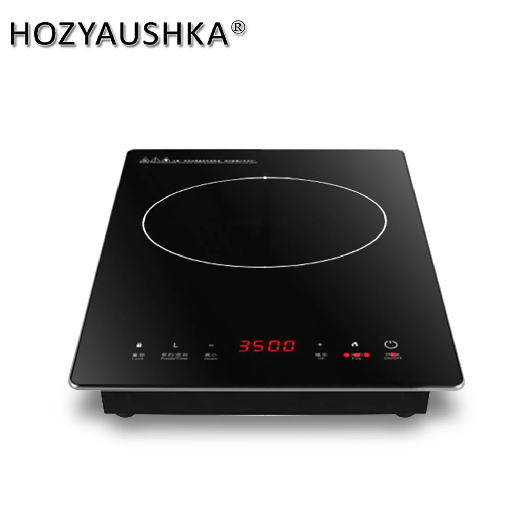 HOZYAUSHKA 3500 Вт высокомощная настольная/Встроенная индукционная плита с окантовкой